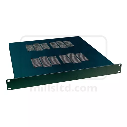Fusion Rack Mounted Unit Fan 3 Way Black