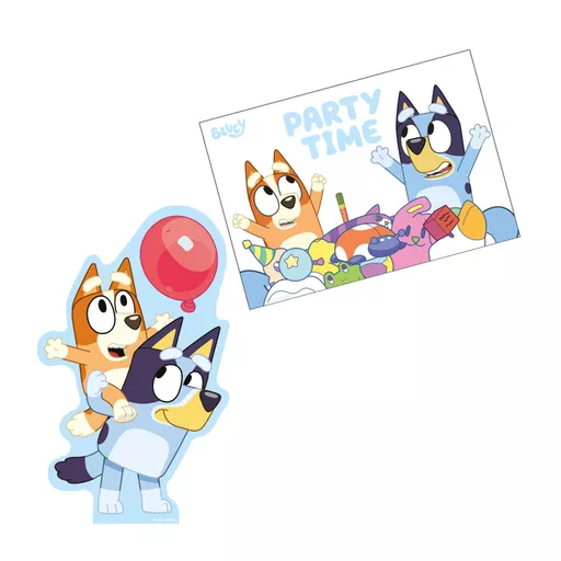 Bluey Invitations