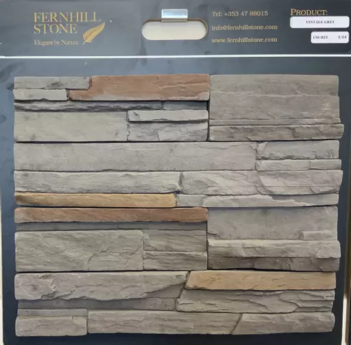 Vintage Ledgestone Grey
