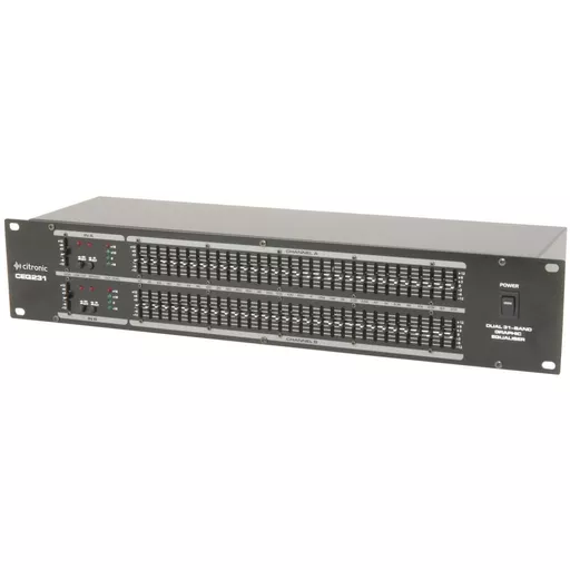 Citronic CEQ231 Dual 31-Band Graphic Equaliser
