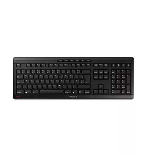 CHERRY Stream Wireless keyboard Universal RF Wireless + USB QWERTY UK English Black