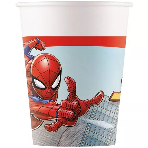 Spiderman Crime Fighter Cups