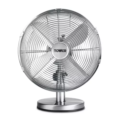 TOWER 12 Inch Metal Desk Fan