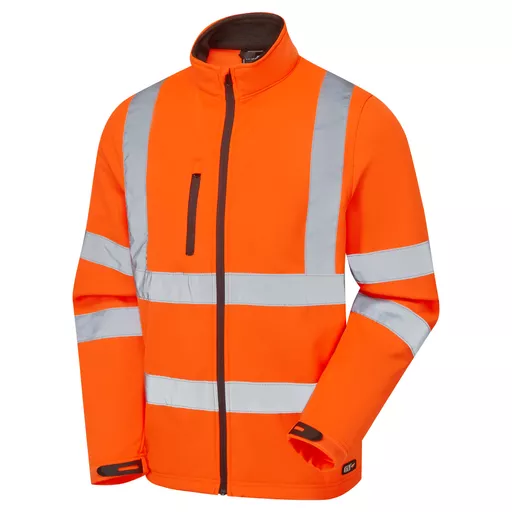 Supertouch Hi Vis Orange Softshell Jacket