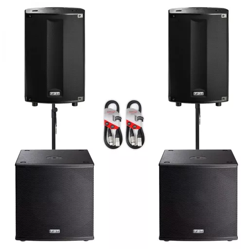 FBT PROMaxX 112A & Subline 115SA PA System Bundle