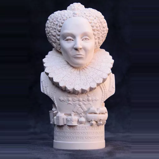 Queen Elizabeth I Bust