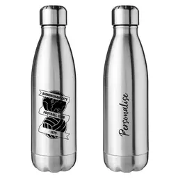 Birmingham City FC Crest Silver Insulated Water Bottle.jpg