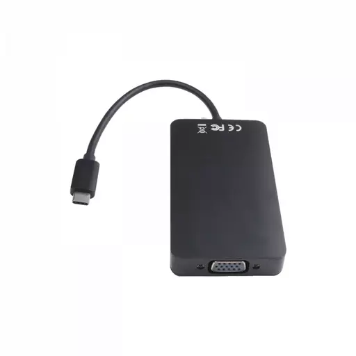 V7 V7UC-U3CRJ45HDVG-BLK USB graphics adapter 3840 x 2160 pixels Black