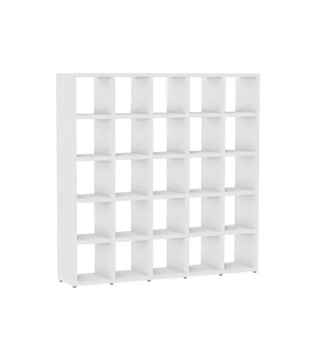 White Storage Cube Shelving 5 x 5