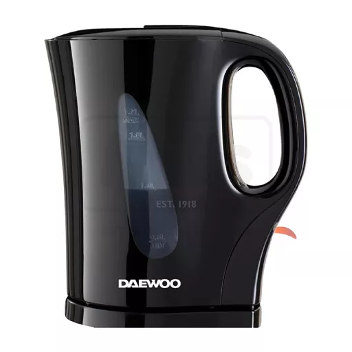 Daewoo Cordless Black Kettle 1.7Ltr