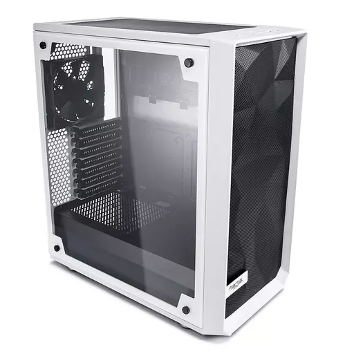 Fractal Design Meshify C - TG Midi Tower Transparent, White