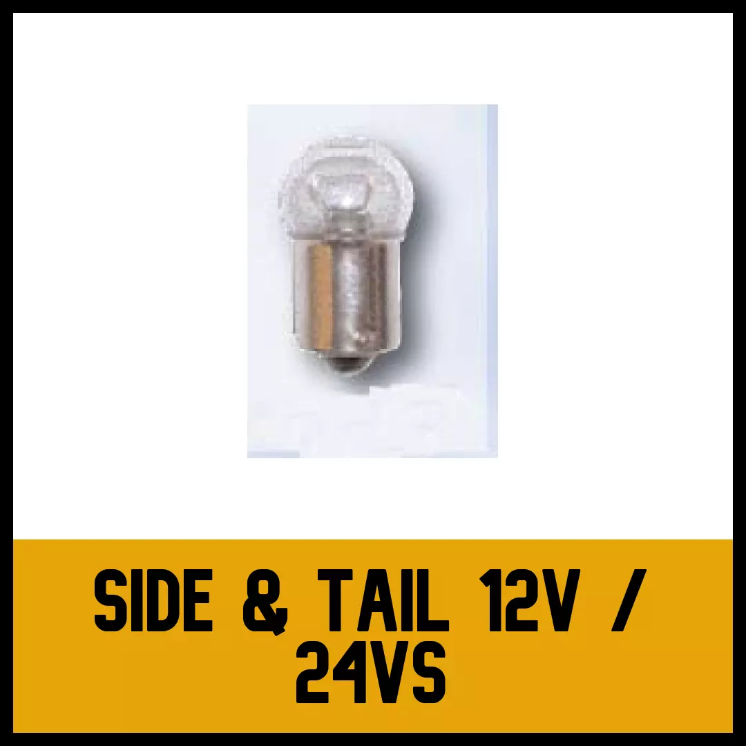 Side & Tail 12V Bulbs