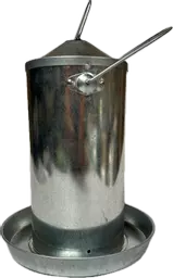 4 litre galvanised bung drinker 2