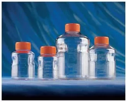 Bottles 500 ml Easy grip storage Polystyrene Disposable Sterile