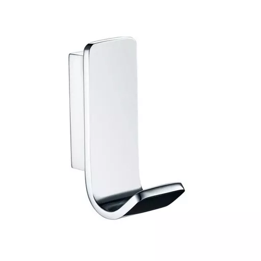 Vercelli Curved Robe Hook - Chrome