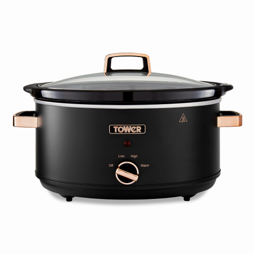 Tower Cavaletto 6.5 Litre Slow Cooker Black