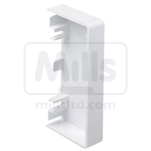 Marshall Tufflex Mono 10 Dado Trunking End Cap EEC10WH