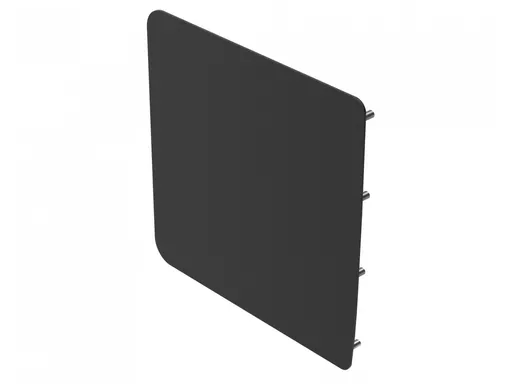 Vauxhall Vivaro 2014-2019 External Shield - Sliding Door (Passenger Side) - L1H1, L1H2, L2H1, L2H2 (VGP641-BLACK)