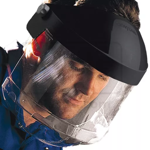 Centurion S910 Polycarbonate Facescreen with Chinguard CLEAR