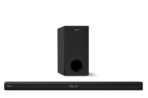 Hisense HS218 soundbar speaker Black 2.1 channels 200 W