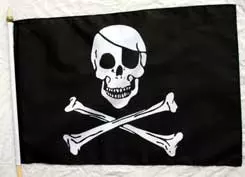 Pirate Hand Flag