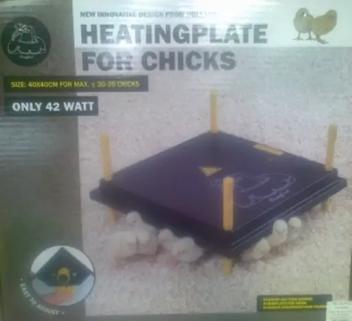 Heated Plate Brooder 25cm x 25cm