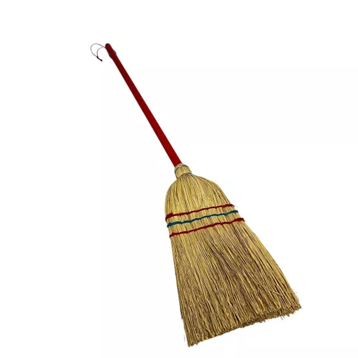 Wooden Straw Broom