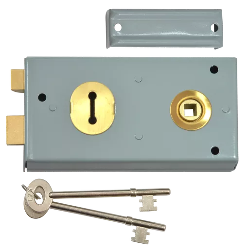 YALE 401 2 Lever Double Handed Rimlock