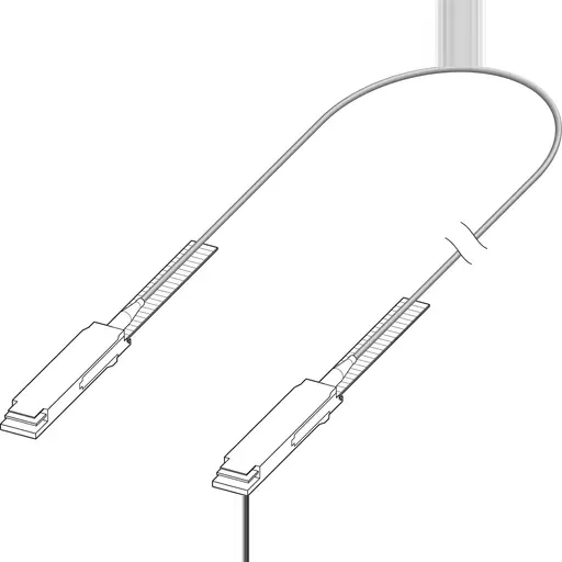 Extreme networks 100 Gb, QSFP28-QSFP28 10m InfiniBand cable Black