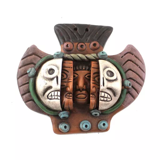 Maya Triple Death Mask