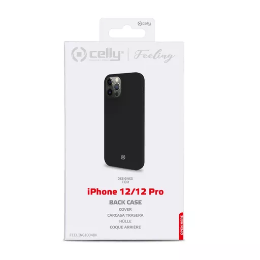 Celly Feeling mobile phone case 15.5 cm (6.1") Cover Black