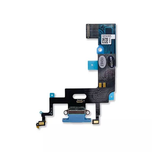 Charging Port Flex Cable (Blue) (RECLAIMED) - For iPhone XR