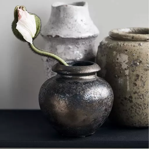 Vase, Mini, Bronze, Brown