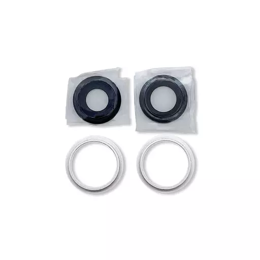 Rear Camera Glass Lens w/ Bracket (Starlight) (2-Piece Set) (CERTIFIED) - For iPhone 13 / 13 Mini