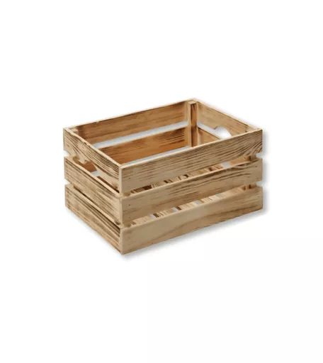 Pine Wood Crate - 400mm x 300mm x 230mm