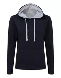 Ladies' Contrast Hoodie