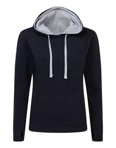 Ladies' Contrast Hoodie