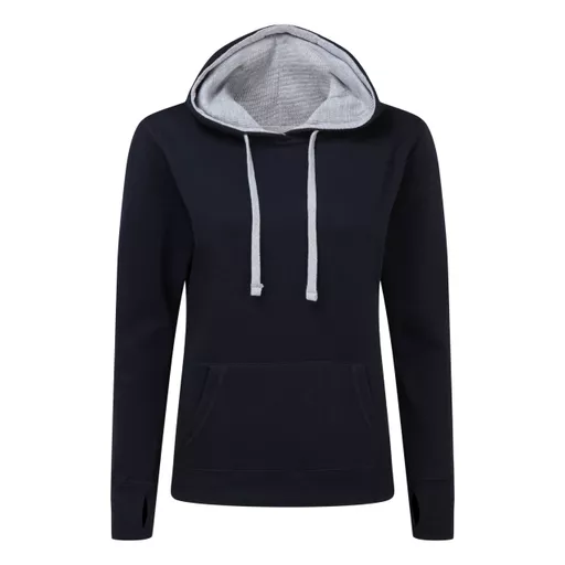 Ladies' Contrast Hoodie