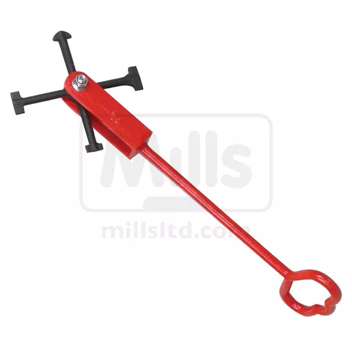 4 Way Pit Cover Lifter Key