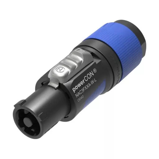 Neutrik NAC3FXXA-W-L PowerCON Locking Cable Connector