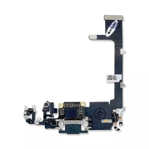 Charging Port Flex Cable (w/ Board) (Green) (RECLAIMED) - For iPhone 11 Pro
