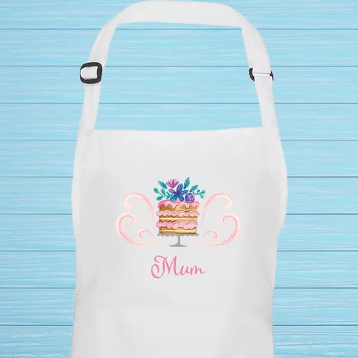 Personalised Adult Cake on Stand Apron