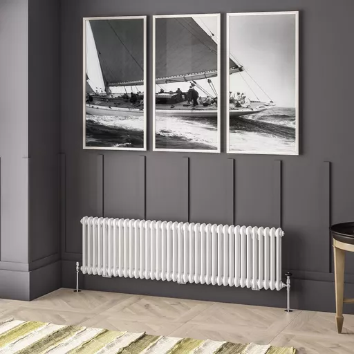 Imperia 2 Column Radiator 450 x 1460mm Gloss White