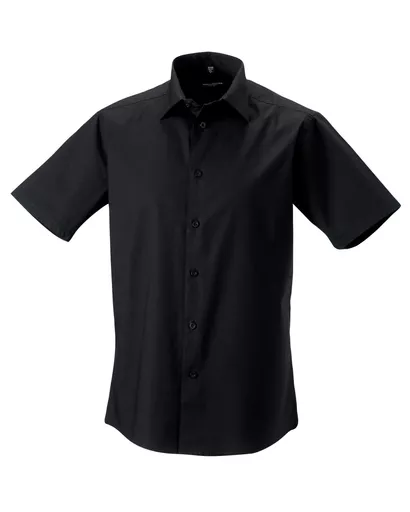 Men's Short Sleeve Easy Care Fitted Shirt