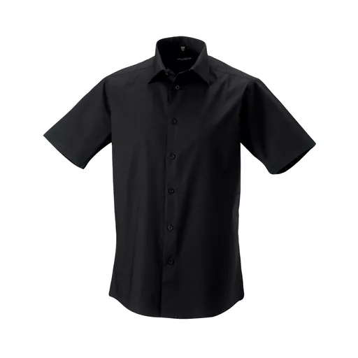 Men's Short Sleeve Easy Care Fitted Shirt