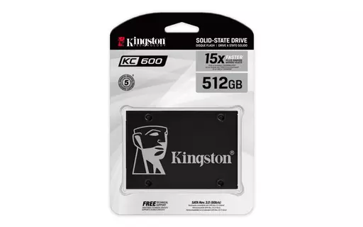 Kingston Technology KC600 2.5" 1024 GB Serial ATA III 3D TLC