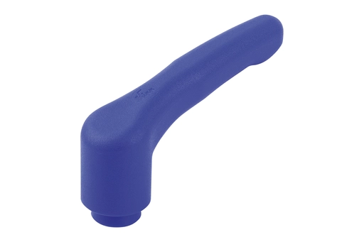 Visually detectable clamp lever Blue female.png