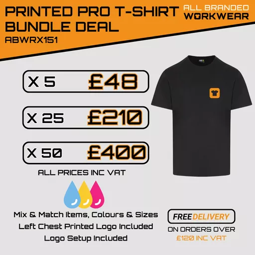 Printed Pro RTX T-shirt Bundles