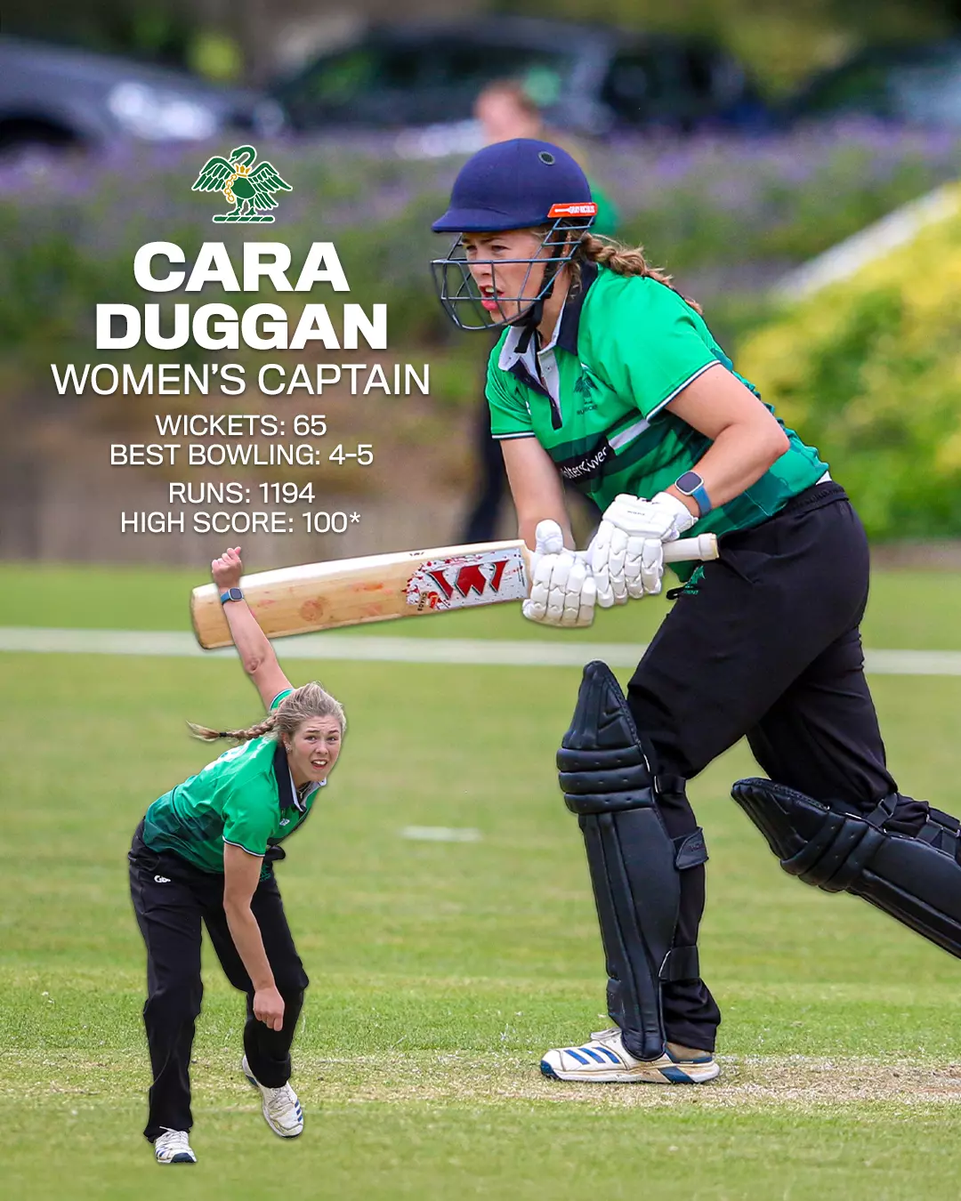 Cara Duggan to captain Bucks Women