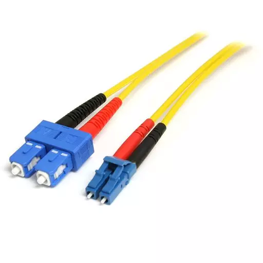 StarTech.com Fiber Optic Cable - Single-Mode Duplex 9/125 - LSZH - LC/SC - 4 m